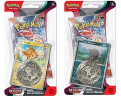 Pokemon SV3 Obsidian Flames Checklane Blister - Both Checklane Blisters